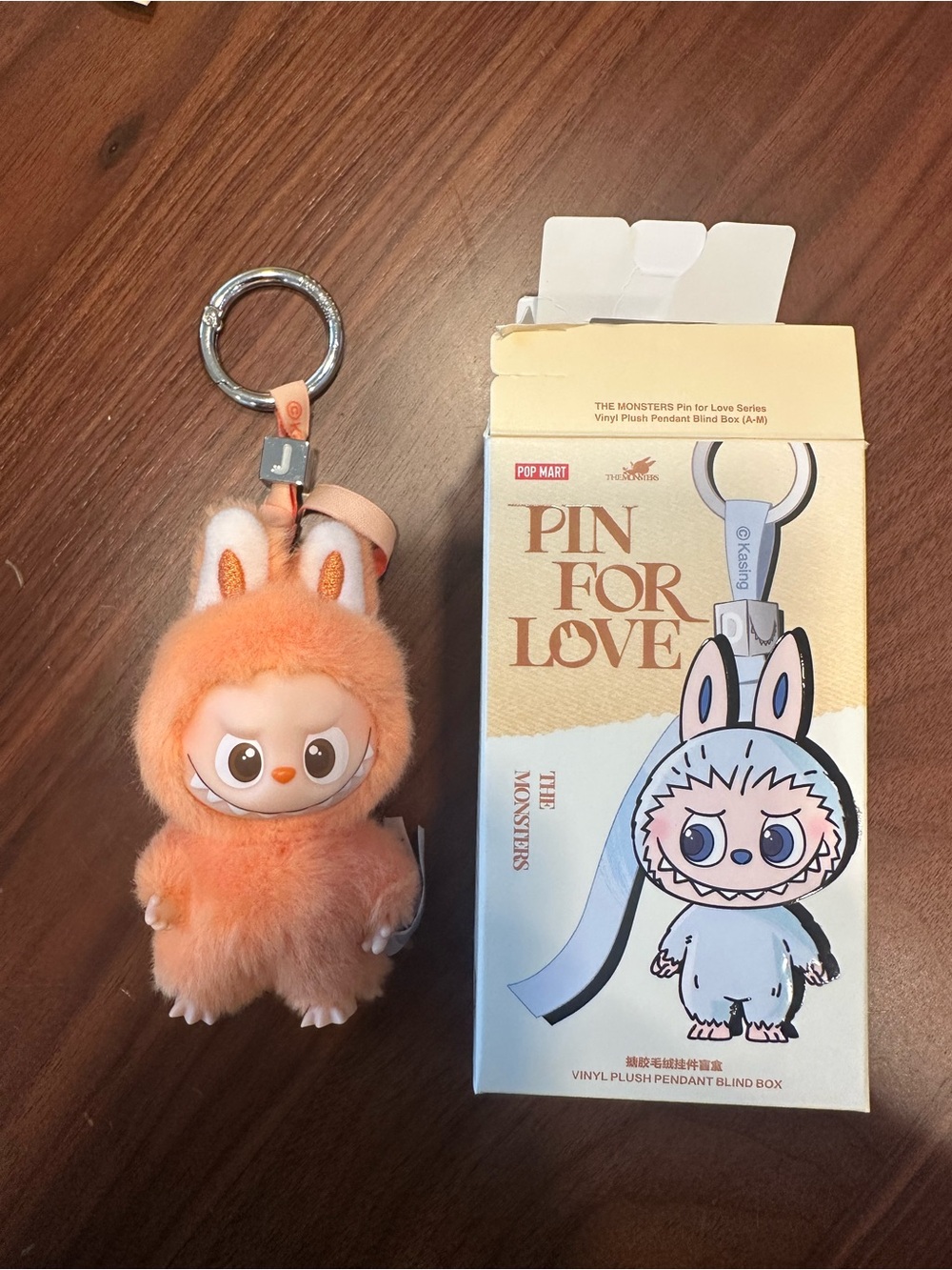 Labubu Pin for Love “J”